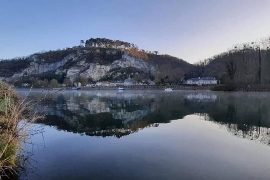 Вілла Maison Bucolique A Anhee, Vue Meuse Et Falaises Екстер'єр фото